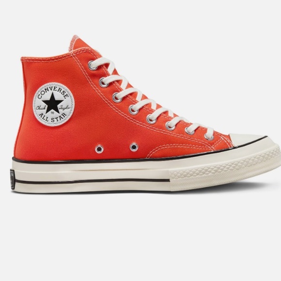 NWT Converse Chuck 70 High Tops in Torch Red - Picture 3 of 5
